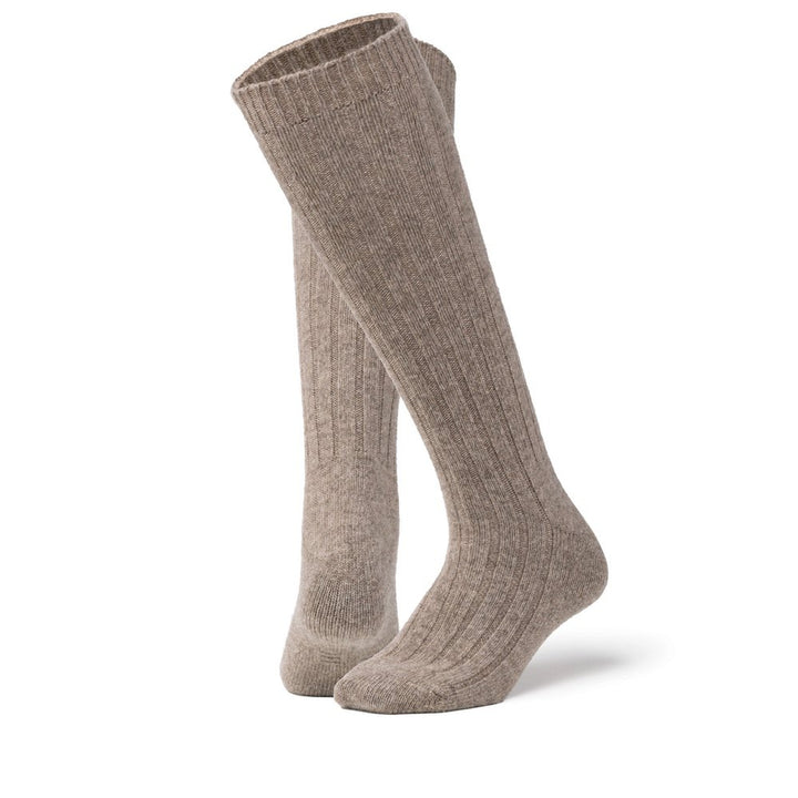 Oims Merino Knestrømper Natural Brown