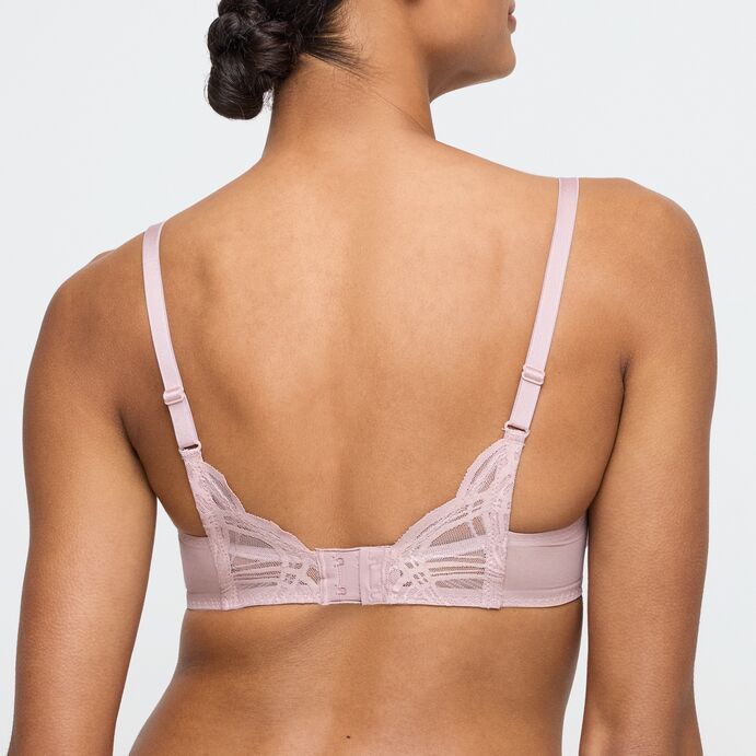 Cathia Heart Shape Bh Bois De Rose