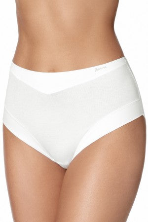 Cotton band Slip Truse Hvit