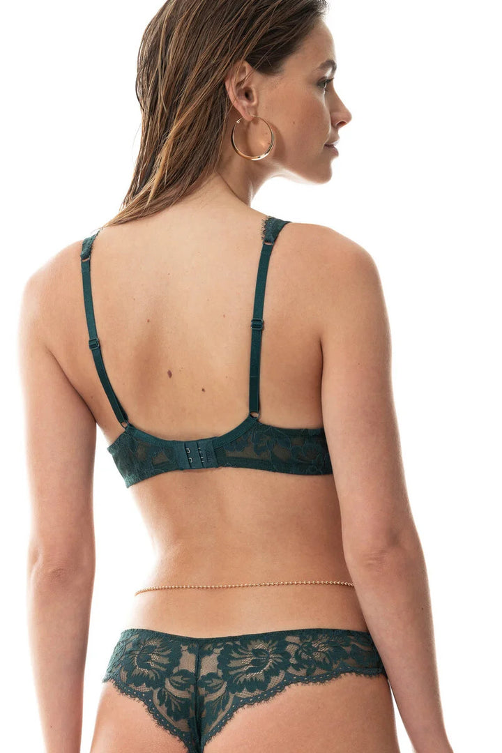 Amazing Plunge-BH Green Leaves