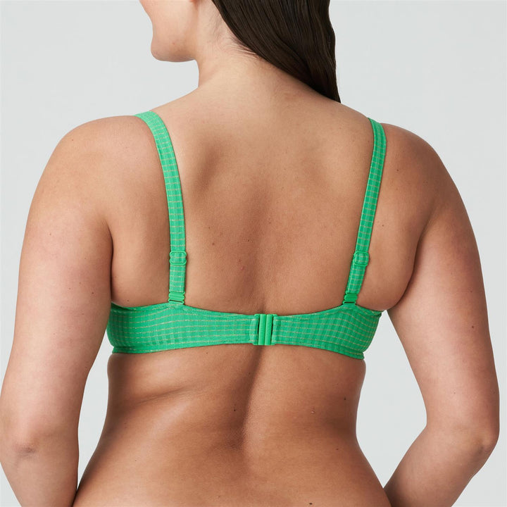 Maringa Paddet Balkonette Bikinioverdel Lush Green