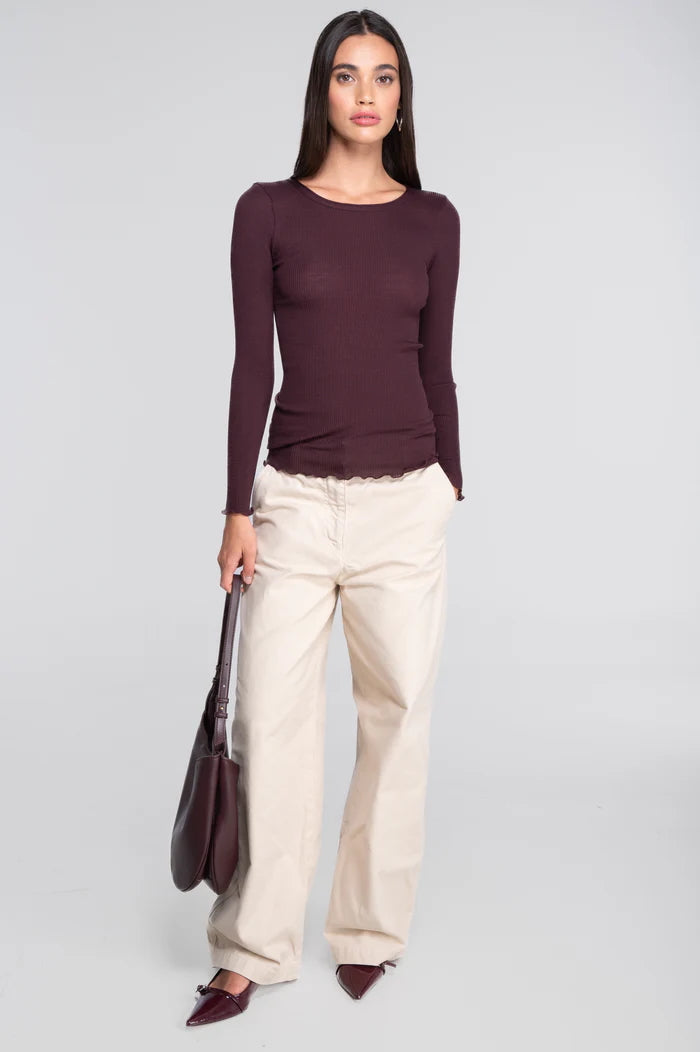 Ull & silke - Genser Cherry