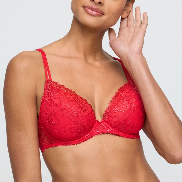 Jane Push-up Bh True Red