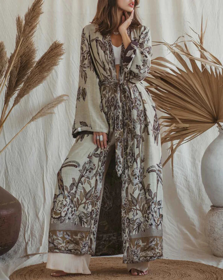 Maxi Kaftan Burnt Umber