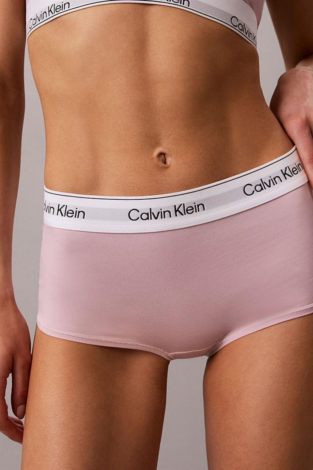 Icon Cotton Modal Boyshort Hawaii Orchid