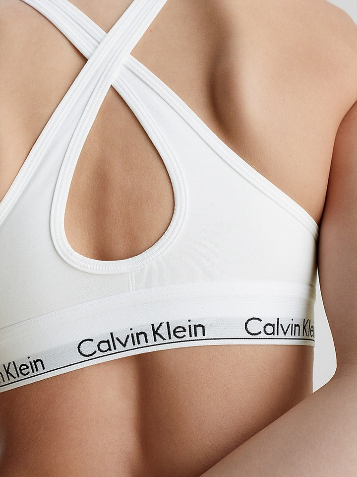 Modern Cotton Bralette Lift Hvit