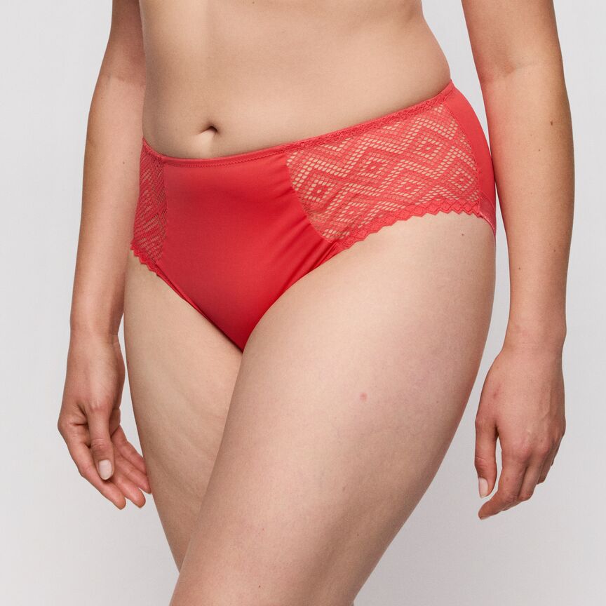 Grace Bay Full Brief Coral