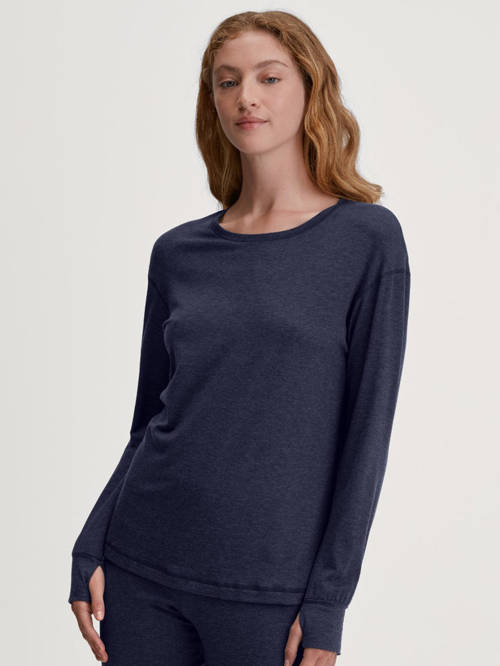 Warming Genser Evening Blue
