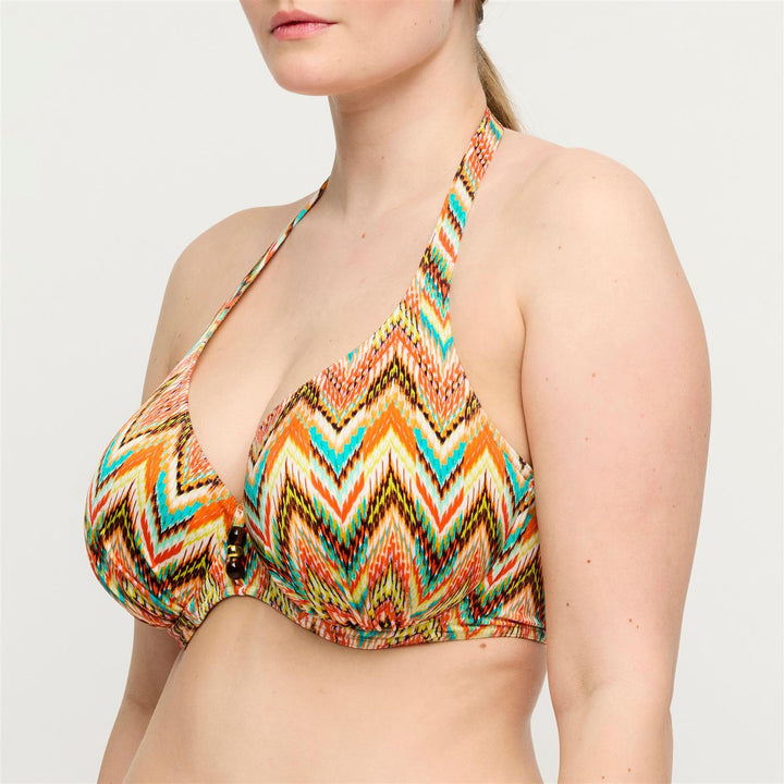 Tubou Plunge Bikinioverdel Ikat Summer