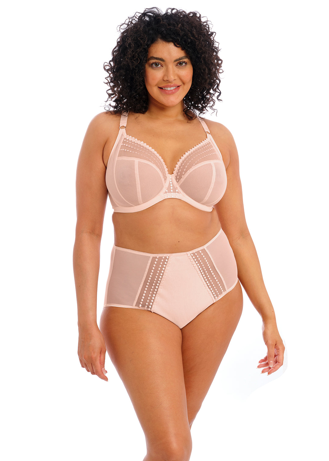 Matilda Plunge Bh Pearl Blush