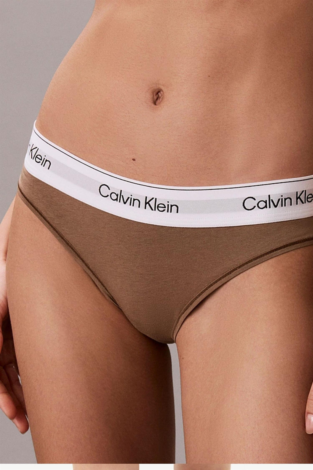 Icon Cotton Modal Bikini Truse Soft Mocha