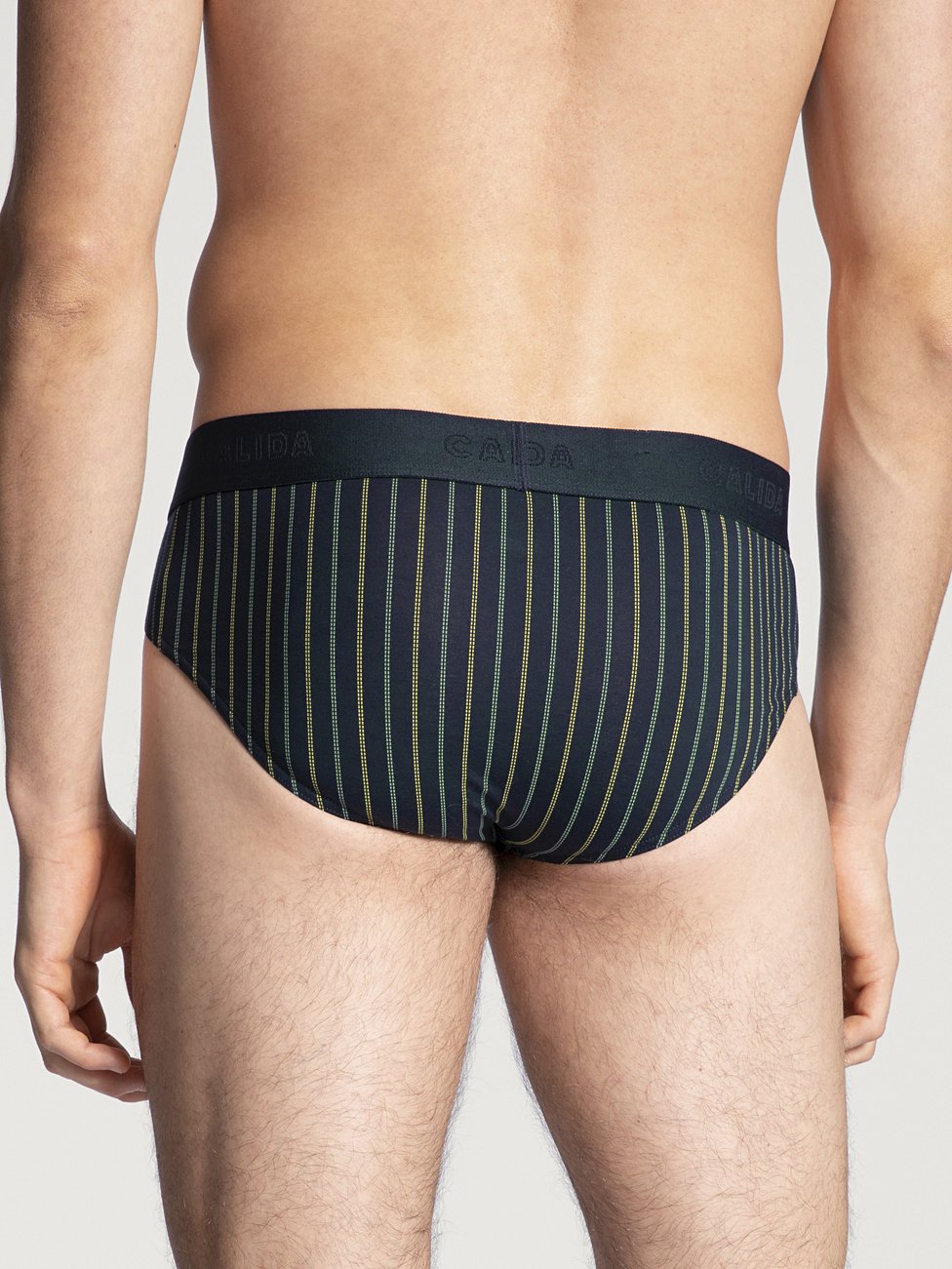Grafic cotton brief Dark Sapphire