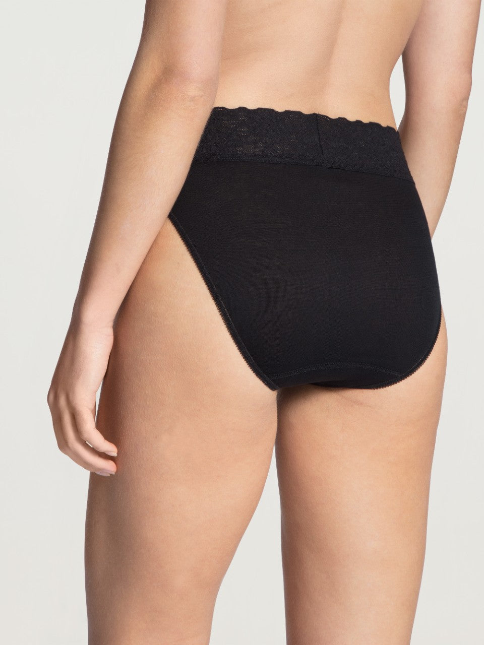 Lycraspitze Brief Svart