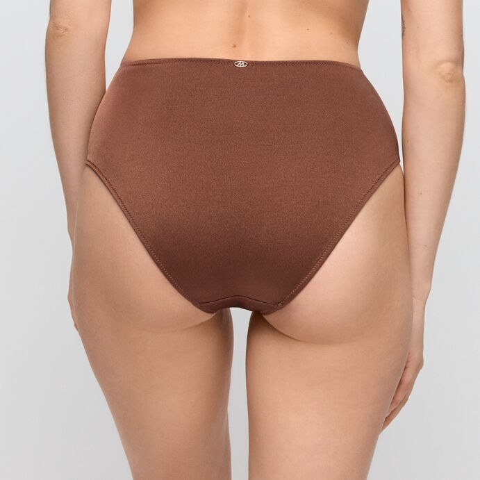 Hello Sunset Full Brief Bikinitruse Sepia