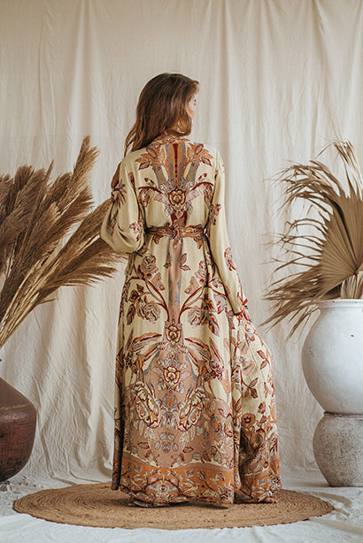 Maxi Kaftan Terra Di Siena