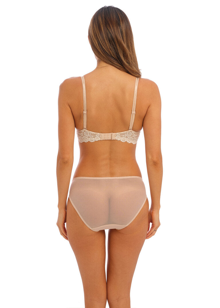 Embrace Lace Plunge Bh Naturally Nude / Ivory