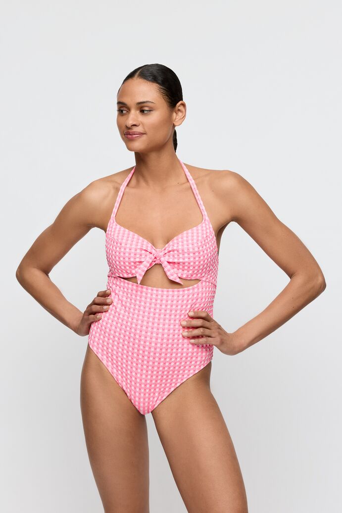 Mary Lynn Badedrakt Rose Gingham