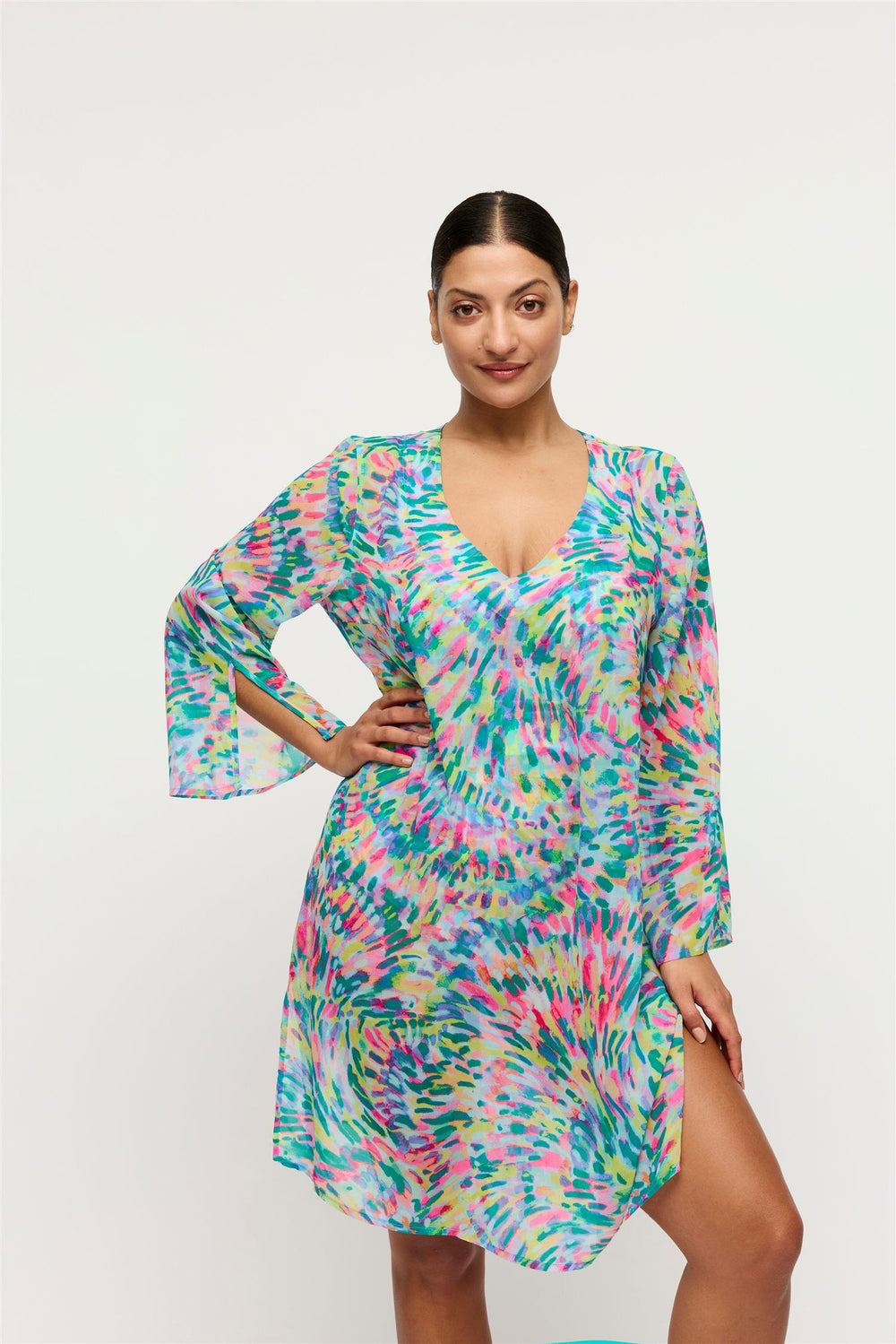 PrimaDonna Swim Douala kaftan i fargen Impressionist Summer.