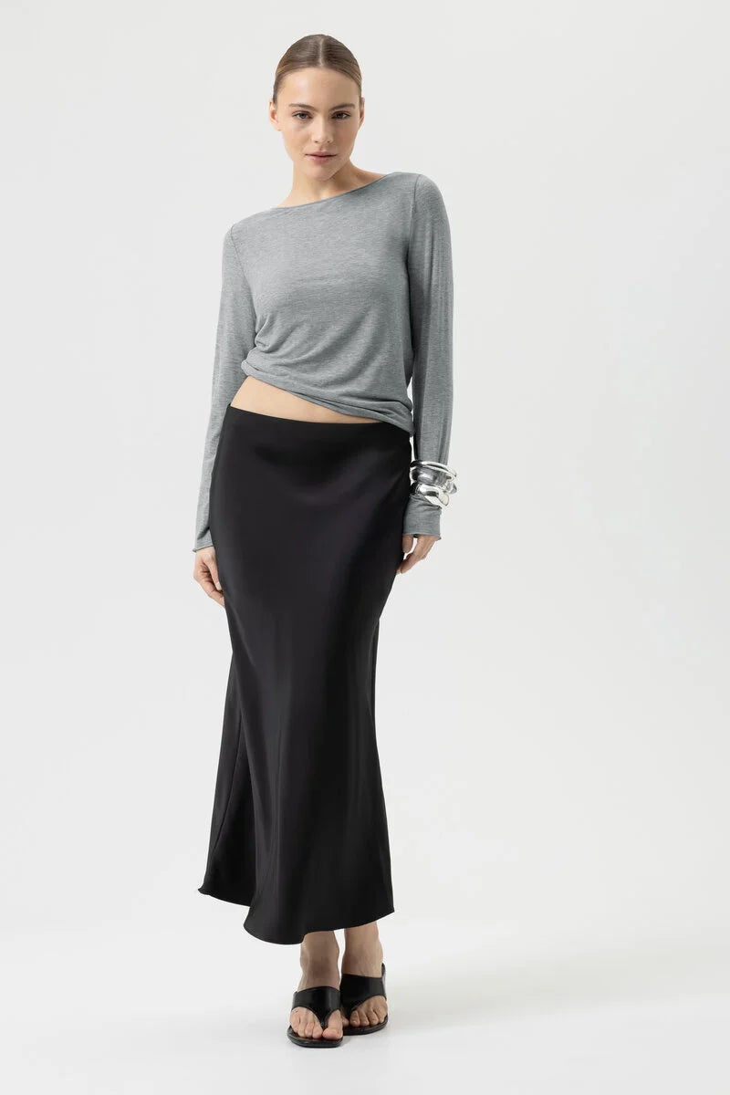 Cozy Cashmere Genser Dusty Grey Melange