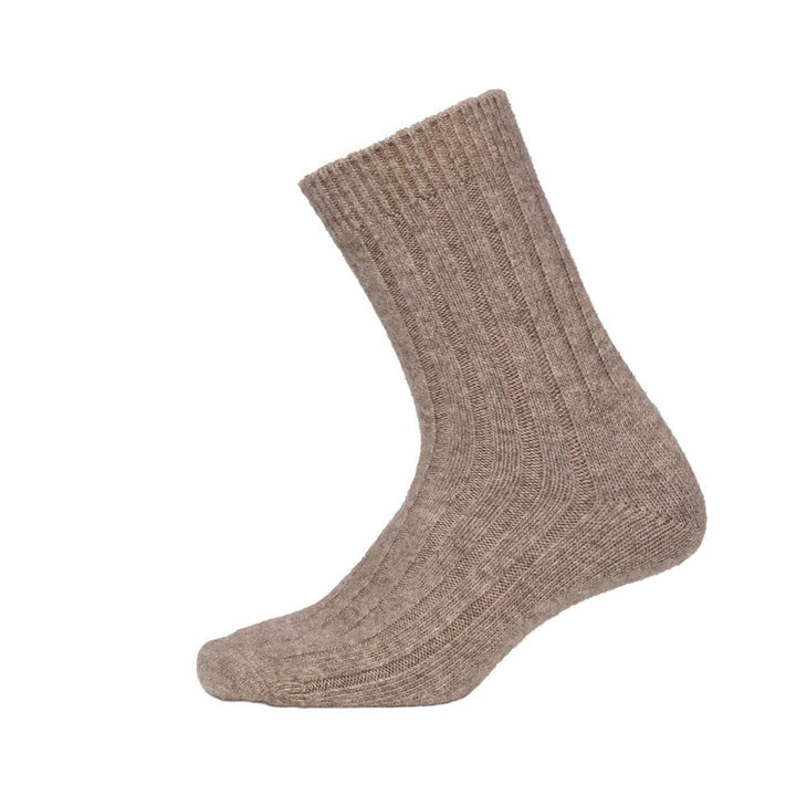 Oims Merino Ull Sokker Natural Brown