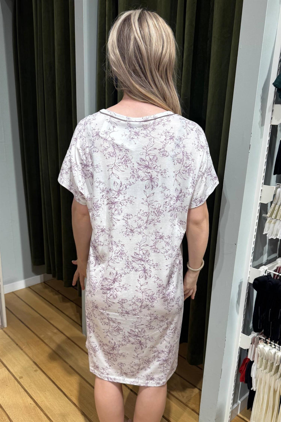Nattkjole Korte ermer Heather