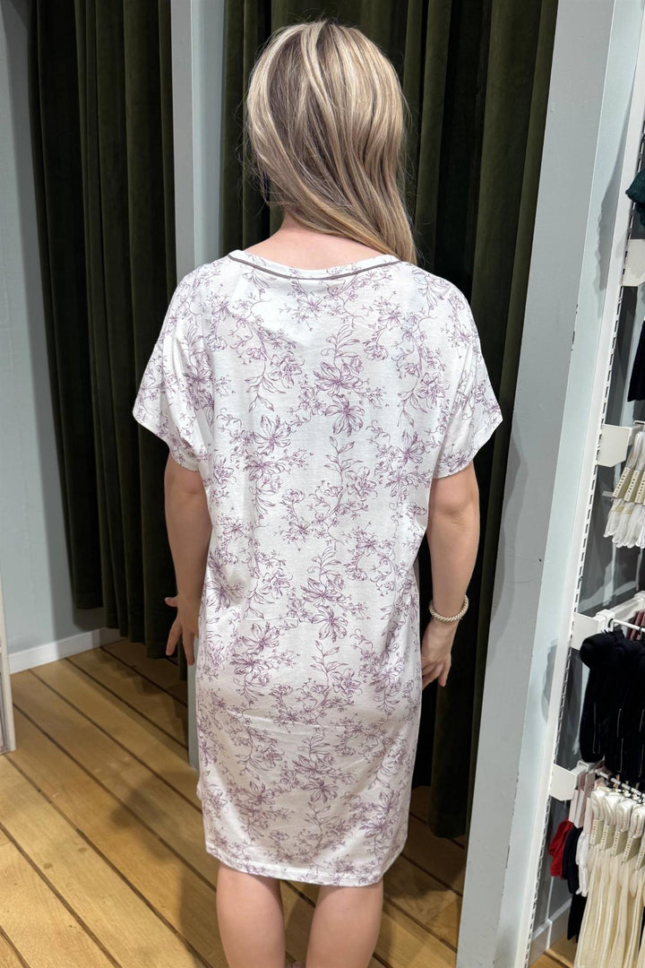 Nattkjole Korte ermer Heather