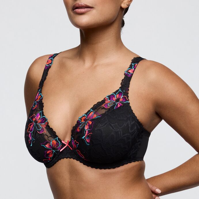 Miyara Plunge BH Floral Eclipse