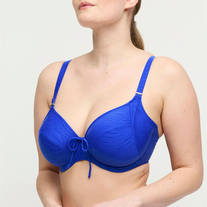 Mantas Full Cup Bikinioverdel Electric Blue