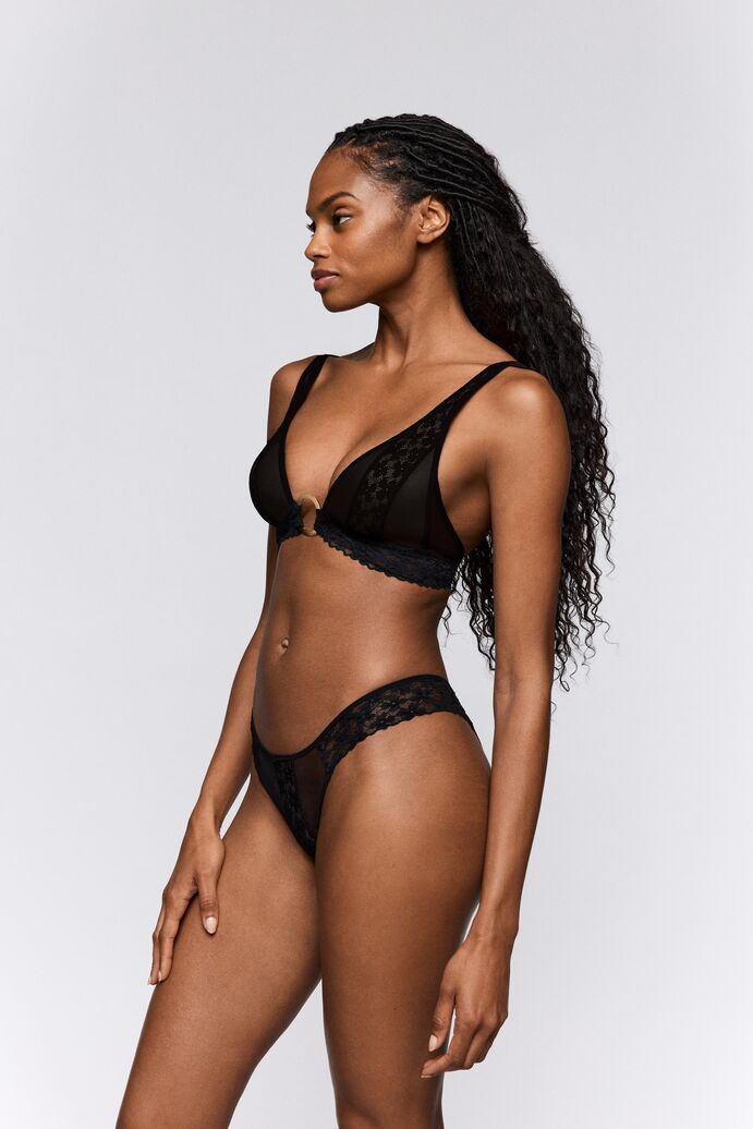 Ariarne Bralette Svart