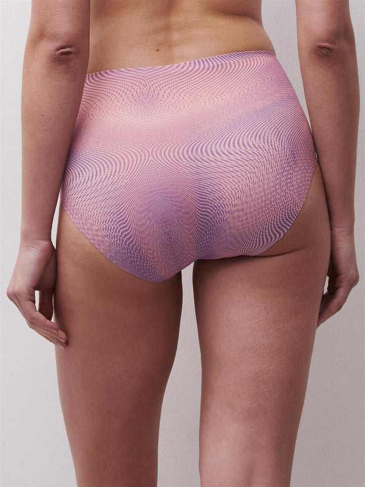 Soft stretch Full Brief Iris Print