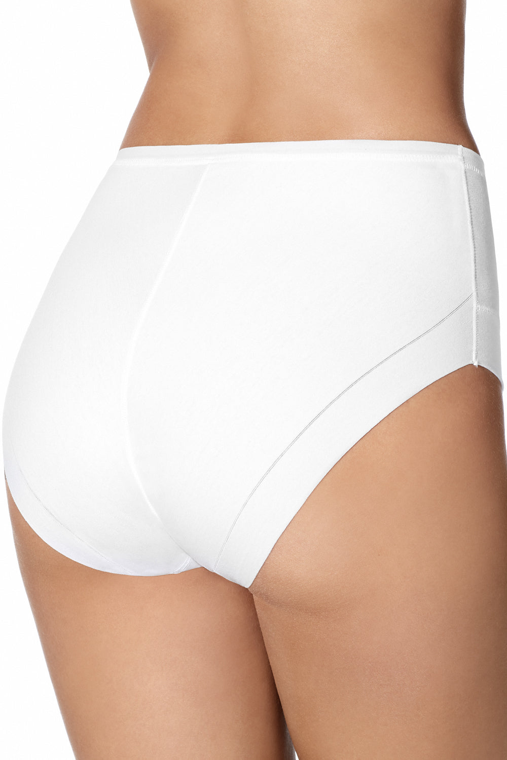 Cotton band Slip Truse Hvit