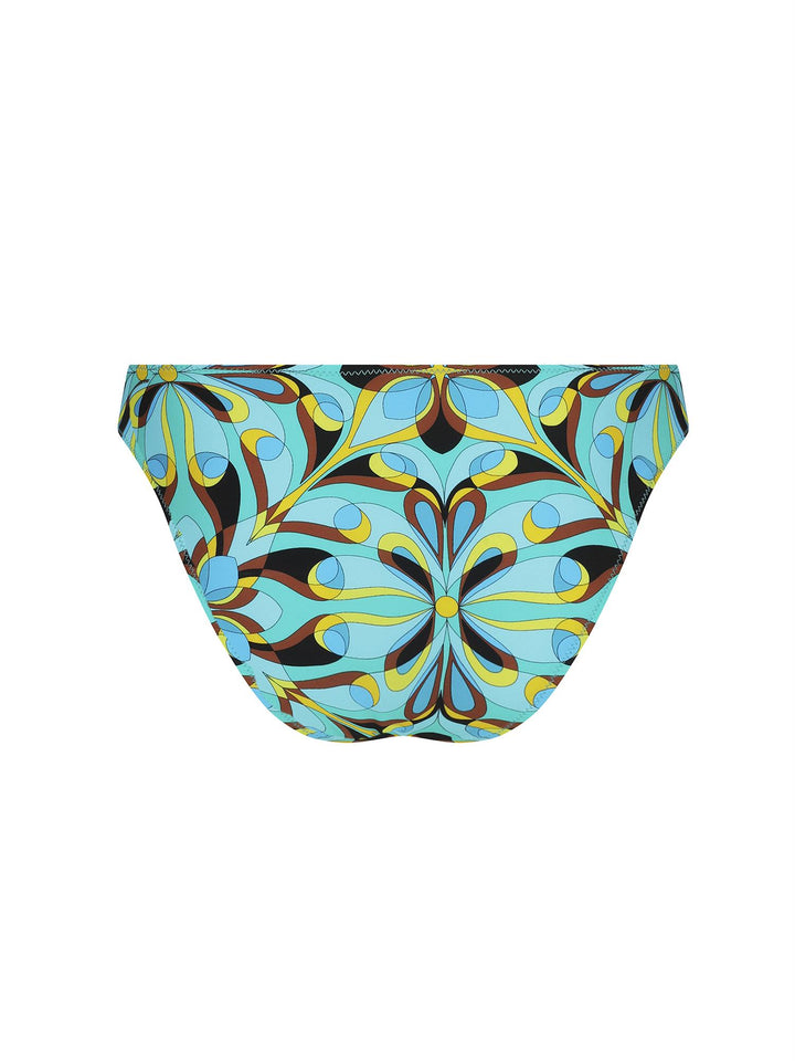 La Psychedelique Bikinitruse Low waist Bleu Vibrant