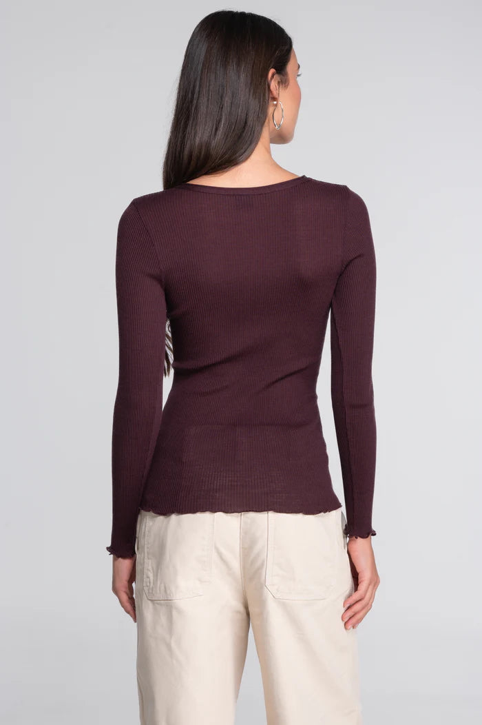 Ull & silke - Genser Cherry