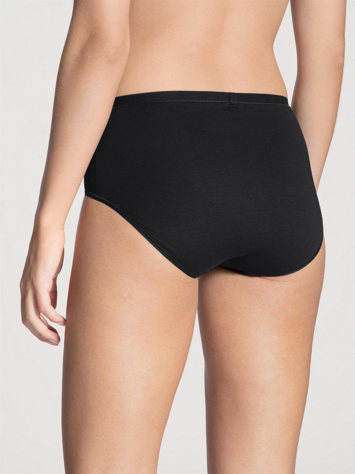 Natural Comfort High Waist Brief Svart