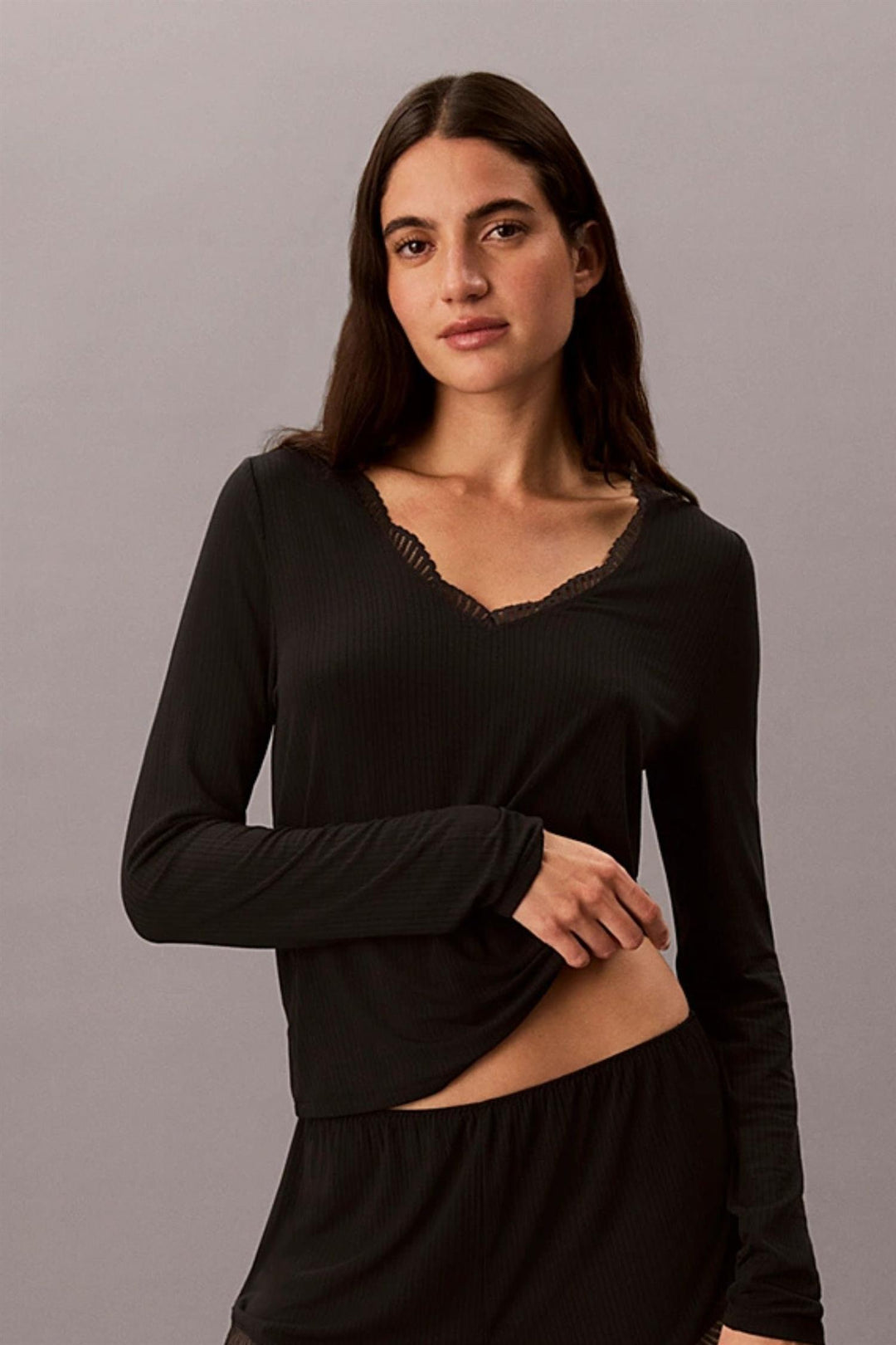 Ultra Soft Modal Pysjamas Svart