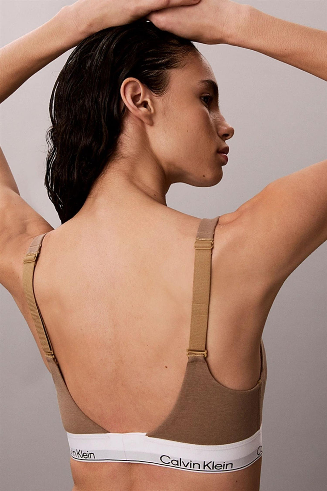 Icon Cotton Modal Bralette Lift Soft Mocha