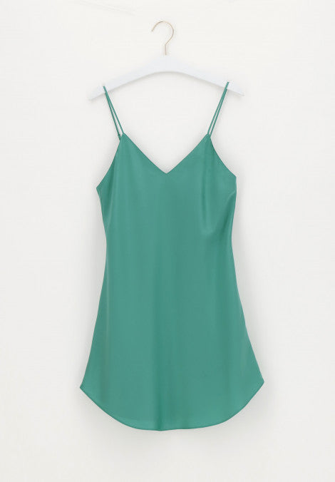 Basic Seduction Kjole Silke Emerald