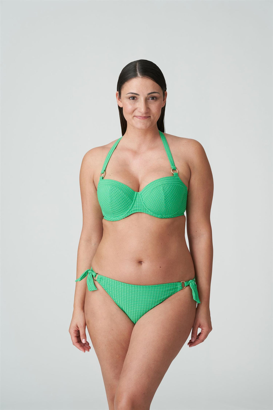 Maringa Paddet Balkonette Bikinioverdel Lush Green