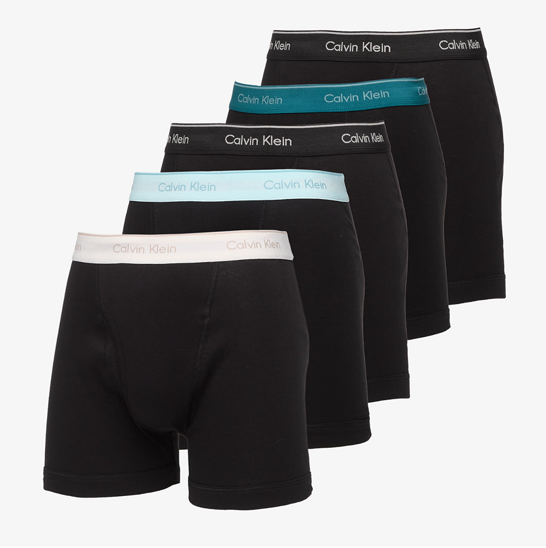 Cotton Classics Boxer Brief 5pk Svart