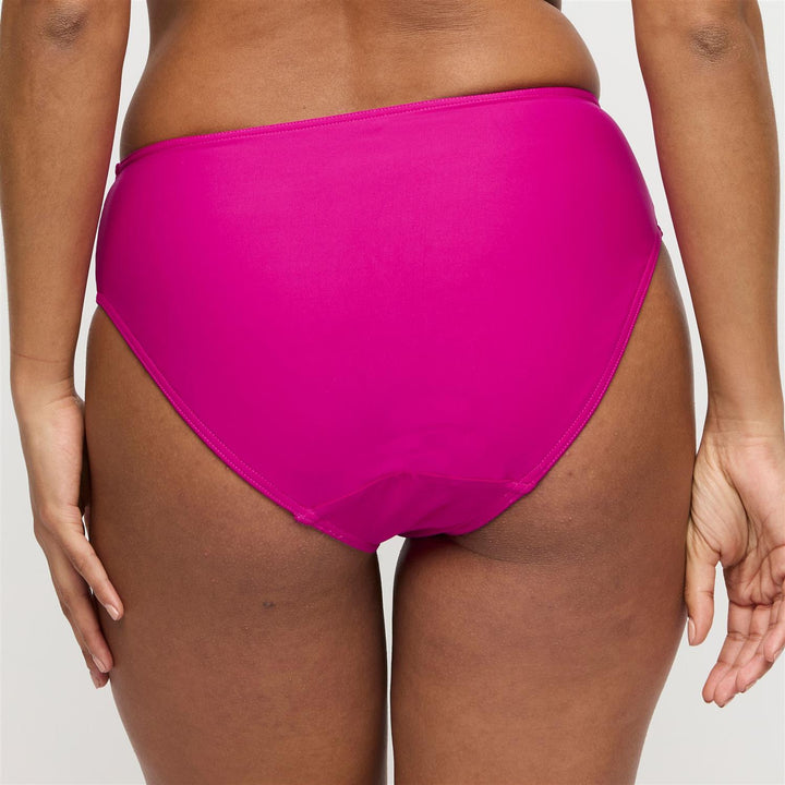 Uvita Full Brief Bikinitruse Deep Magenta