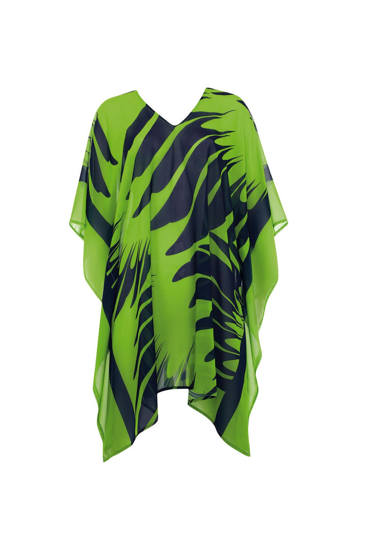 Poncho Marine/Grønn