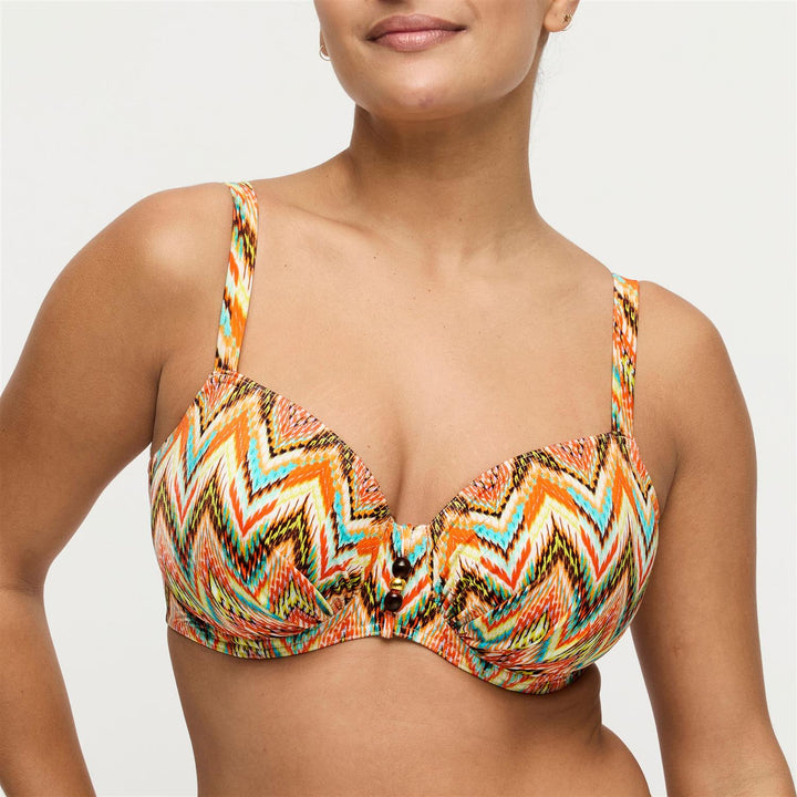 Tubou Full Cup Bikinioverdel Ikat Summer