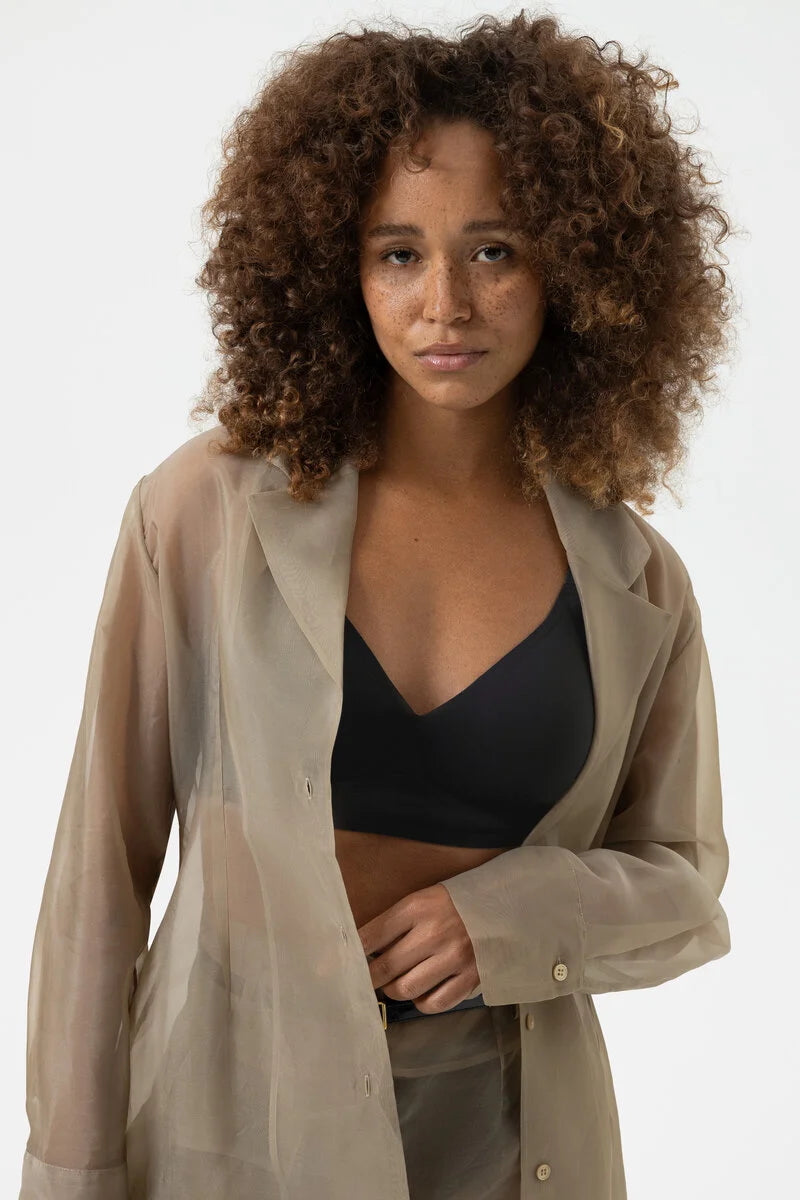 Simply Better Invisibles Triangel Bralette Svart