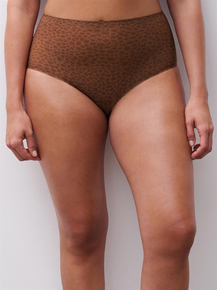 Soft stretch Full Brief Wild Brown