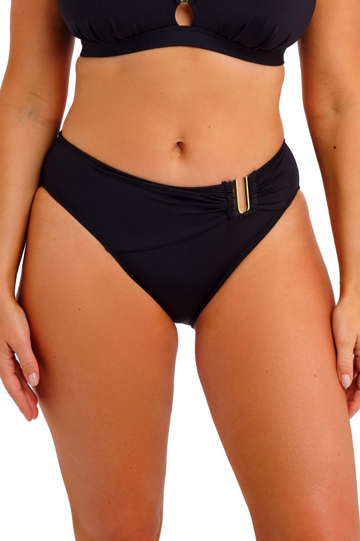 Merissa Mid Rise Bikinitruse Svart