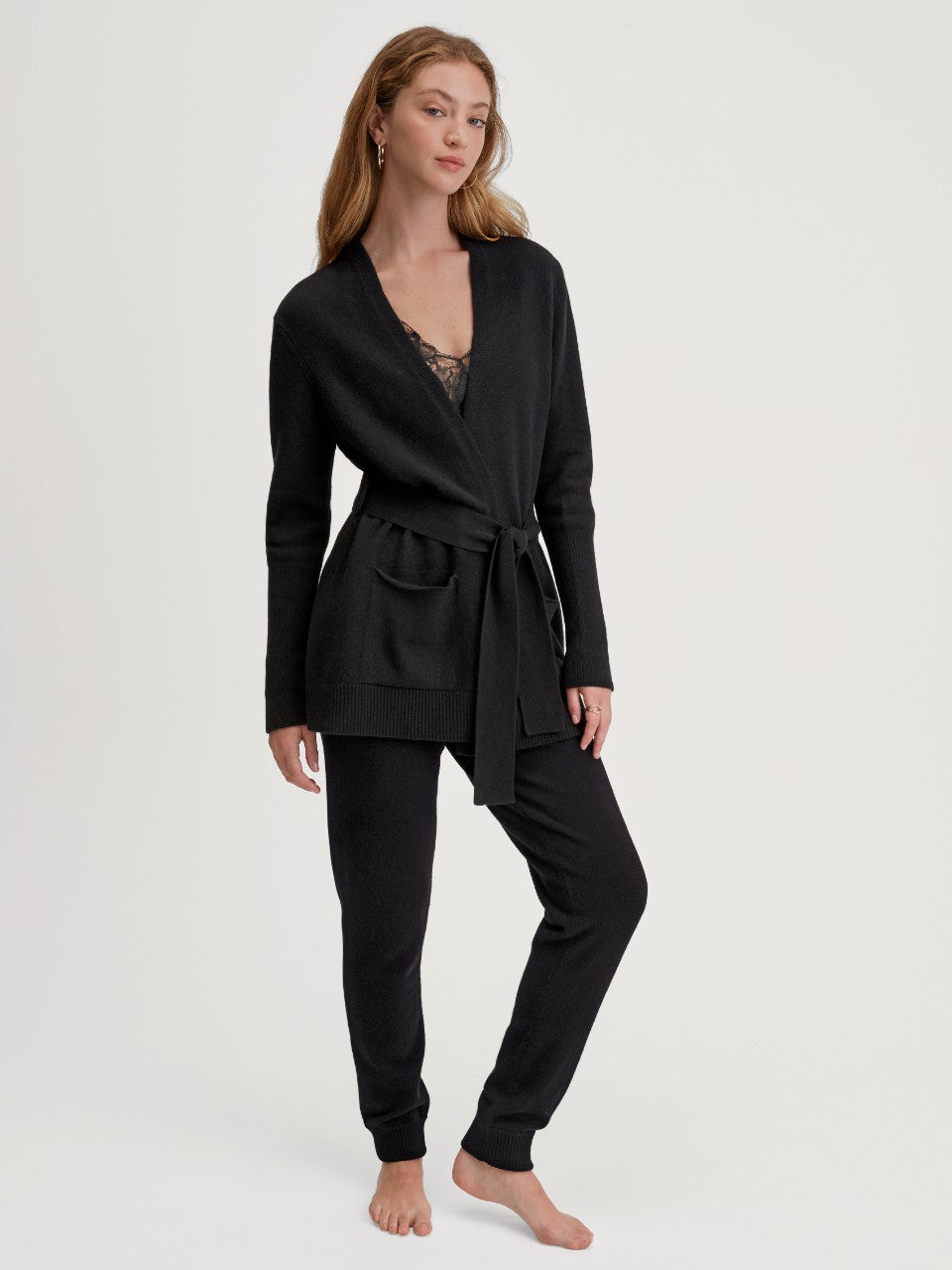 The Cosy Collection Jakke Svart