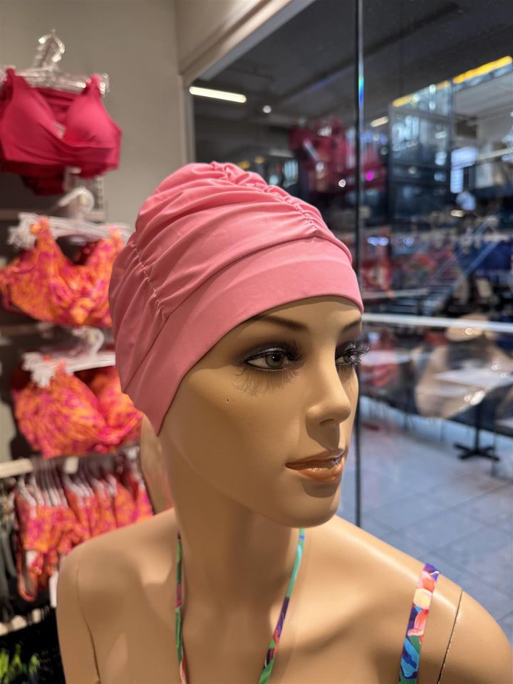 Retro Badehette Rosa