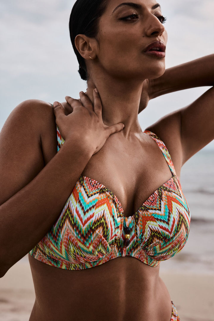 Tubou Full Cup Bikinioverdel Ikat Summer