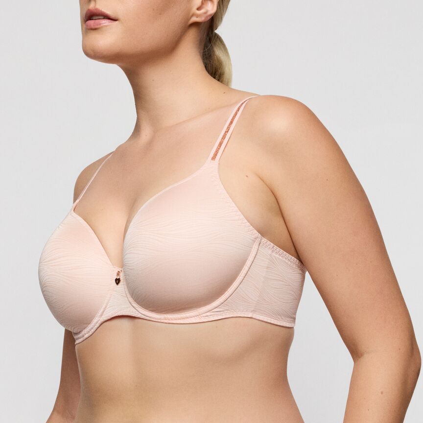 Briana Padded Heartshape BH Pearly Pink
