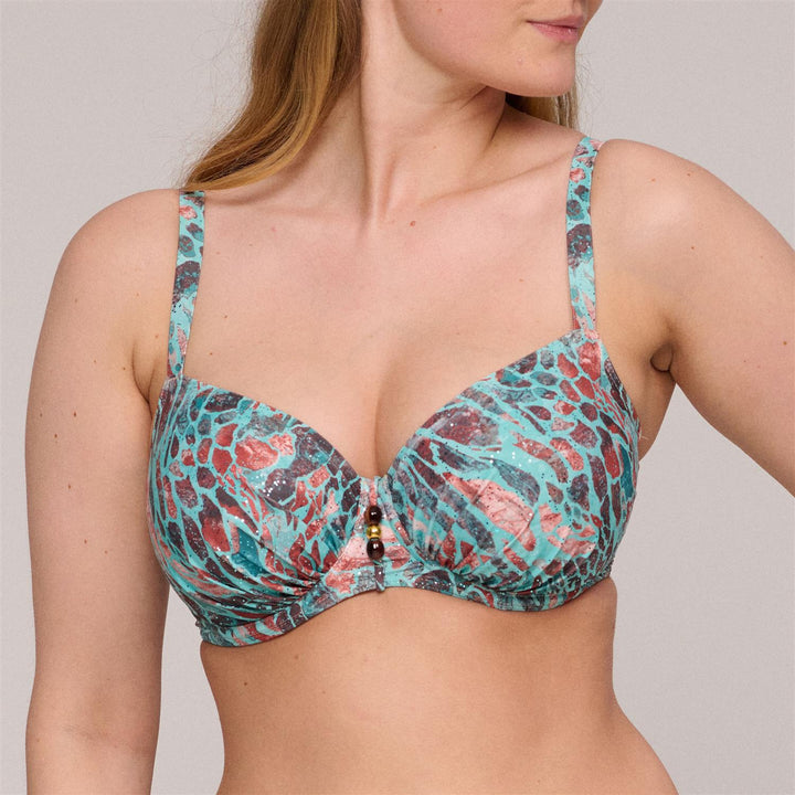 Riyad Full Cup Bikinioverdel Turquoise Seas